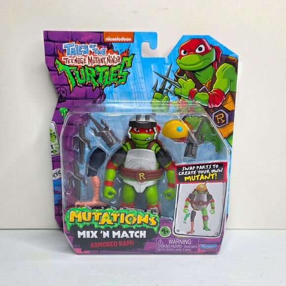 TMNT Mutations Mix 'n Match ARMORED RAPHAEL Teenage Mutant Ninja Turtles Figure - Picture 1 of 4